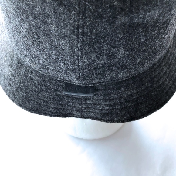 new unisex wool Coach hat Totes P/S heathered grey - Picture 2 of 5